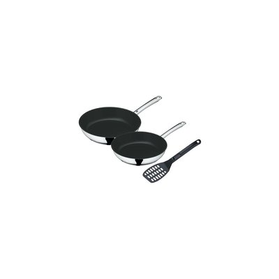 Batterie de cuisine 2 Poeles Devil + spatule WMF