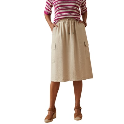 Jupe élastiquée style cargo DAXON