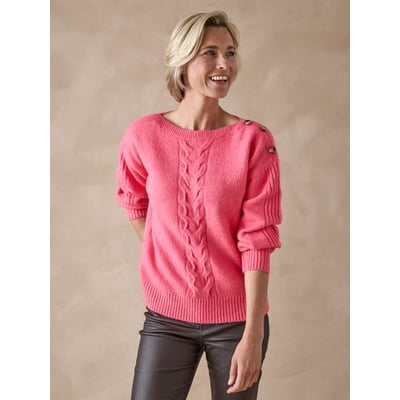 Pull encolure bateau torsadé DAXON