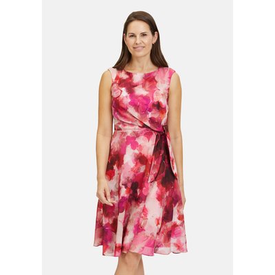 Robe de cocktail à ceinture à nouer VERA MONT