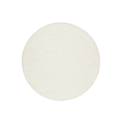 Tapis jute et laine tissé main rond ,  GOBI ESPRIT