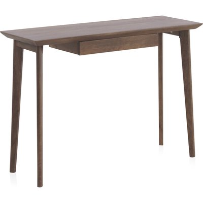 console en bois d'acacia naturel avec tiroir discret RECOLLECTION