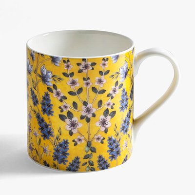 Hattie Bone China Mug in Ochre MM LIVING