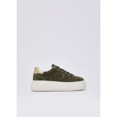 Sneakers plateforme en daim LIU JO