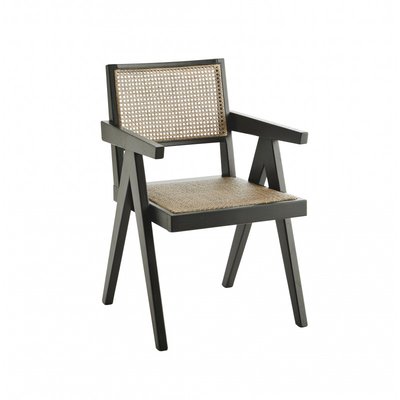 Chaise bois cannage rotin MADAM STOLTZ