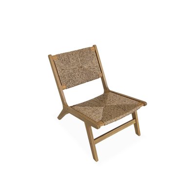 Fauteuil relax de jardin bois d'acacia et résine LOREDO SWEEEK