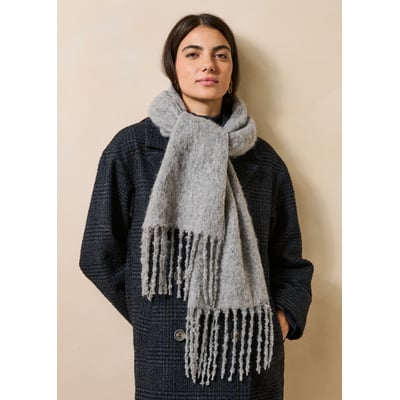Écharpe frangée LA FEE MARABOUTEE