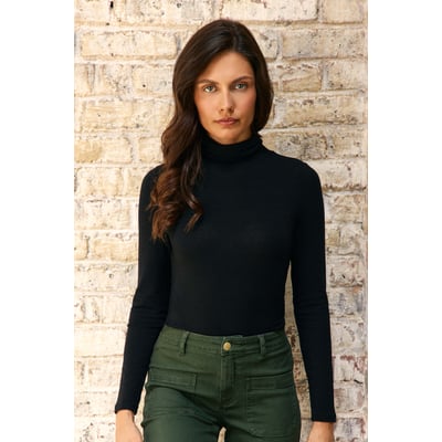 T-shirt manches longues col roulé uni TOVA LA PETITE ETOILE