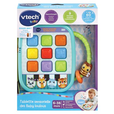 Tablette sensorielle des baby loulous VTECH