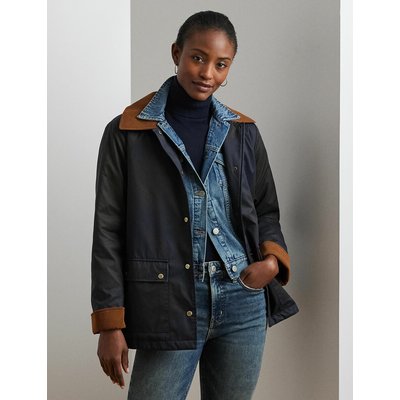 Rain jacket with press studs and large collar LAUREN RALPH LAUREN