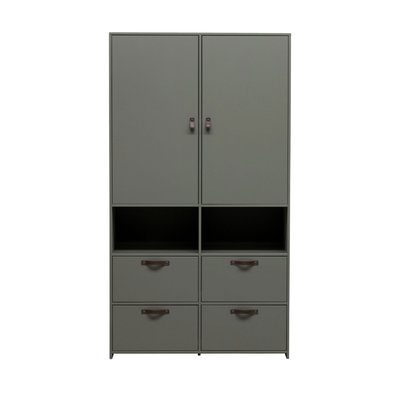 Armoire 2 portes 4 tiroirs en bois - STAGE VTWONEN