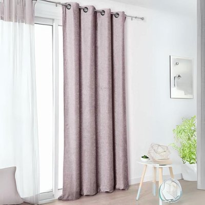 Rideau  - Effet velours velouté uni LINDER