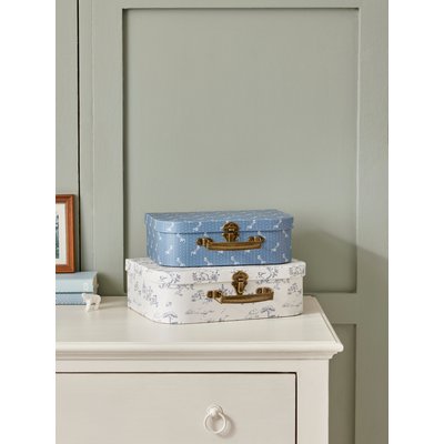 Valisette "Esprit Jouy" par lot de 2 CYRILLUS