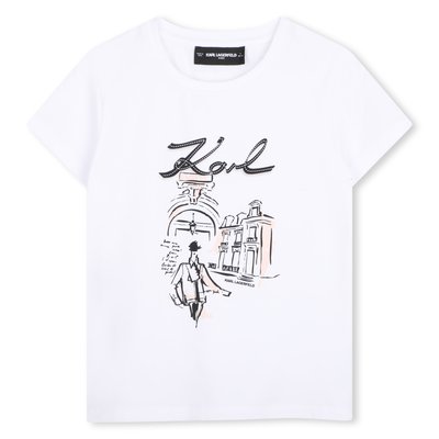 Tee-shirt manches courtes KARL LAGERFELD KIDS