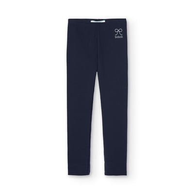 Legging en maille avec noeud BOBOLI
