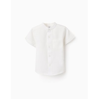 Chemise avec Col Mao et Poche ZIPPY