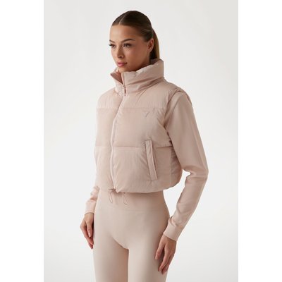 Doudoune Cropped Sans Manches GUESS