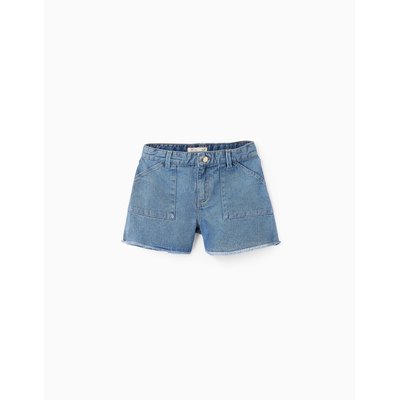 Short en Jean à Ourlets Effilochés ZIPPY