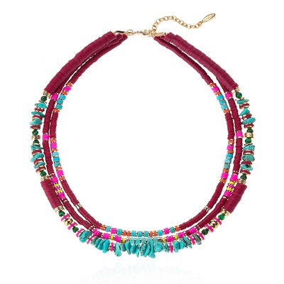 Collier multirang avec perles et sequins TRION HIPANEMA