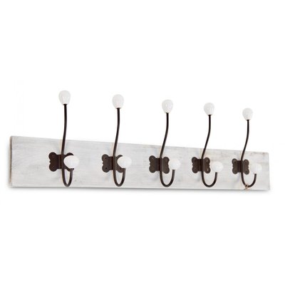 Patère portemanteau 10 accroches DECORATION D’AUTREFOIS