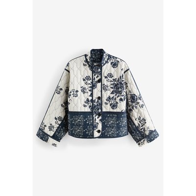 Veste matelassée à fleurs coupe classique NEXT