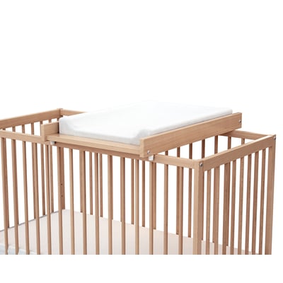 Plan à langer amovible pour lit bébé en bois Mona WEBABY