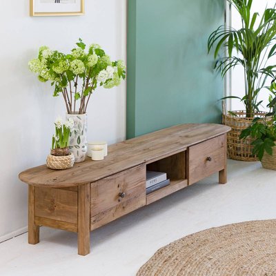 Meuble tv en bois recyclé 185 cm  BLAISE MADE IN MEUBLES 