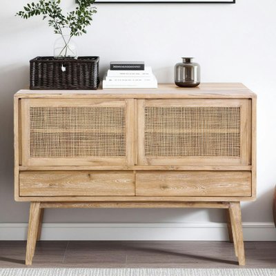 Buffet en teck 2 portes 2 tiroirs ARCHI PIER IMPORT