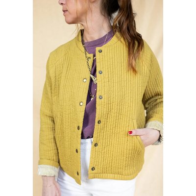Veste matelassée, col rond, HARI APACHES COLLECTIONS