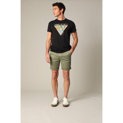 Short en coton avec braguette à fermeture à glissière MATHY DEELUXE
