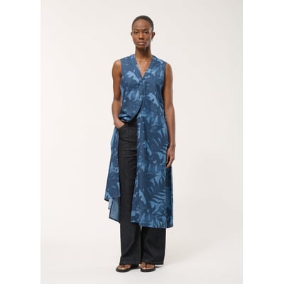 Robe chemise imprimée HUMILITY