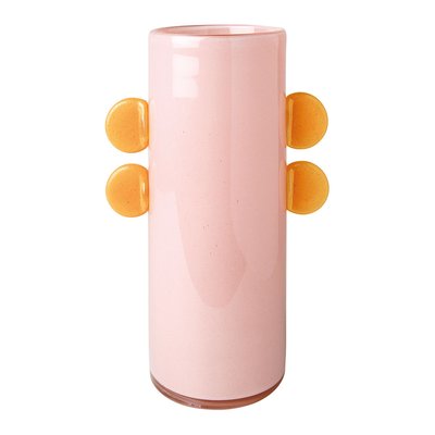 Vase PIPA en verre BLANC D’IVOIRE