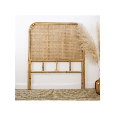 Tête de lit 1 personne rotin naturel et cannage - JACK SAUDARA COLLECTIONS