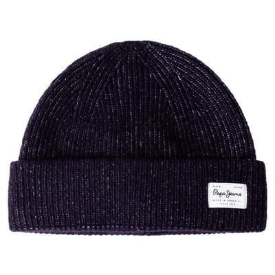 Bonnet Côtelé Avec Logo PEPE JEANS
