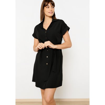 Robe-chemise avec lien à nouer LOLALIZA
