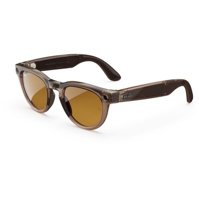 Lunettes connectées Ray-Ban Headliner, Roche Brillante, Transitions® Jaune Safran META