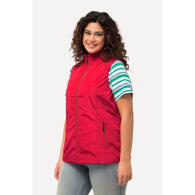 Gilet, coutures fantaisie, col montant ULLA POPKEN