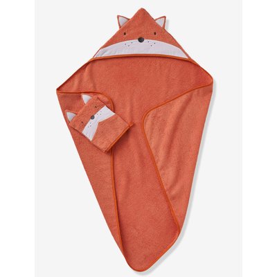 Cape de bain Renard Oeko-Tex® VERTBAUDET
