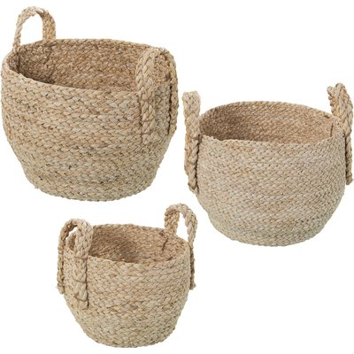 Panier en osier tressé (lot de 3) RECOLLECTION