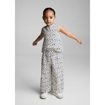 Pantalon droit imprimé fleuri MANGO BABY