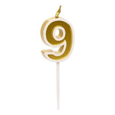 Bougie d'anniversaire Numéro 9 ANNIVERSAIRE 5FIVE SIMPLY SMART