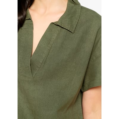 Robe chemise en lin LOLALIZA