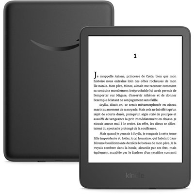 Liseuse eBook Kindle (modele 2024) 16 Go Noire AMAZON