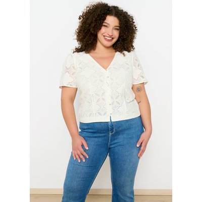 Chemisier avec dentelle LOLALIZA