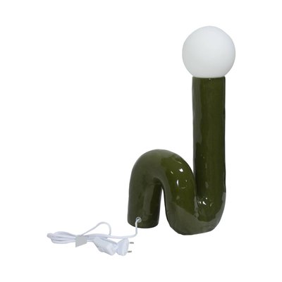 Lampe de table organique céramique vernis H 45cm ELMA SWEEEK