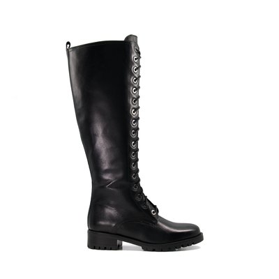Bottes en cuir de veau à lacets - TRAILE DUNE LONDON