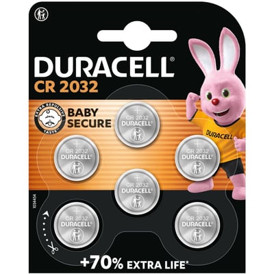 Pile DL/CR 2032 x6 DURACELL