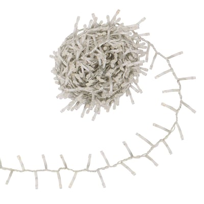 Guirlande lumineuse cluster d'extérieur 10 m 500 LED blanc froid sur secteur ATMOSPHERA