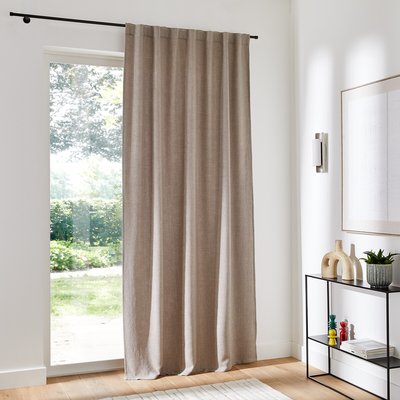 Montego Woven Curtain with Concealed Tab Top LA REDOUTE INTERIEURS