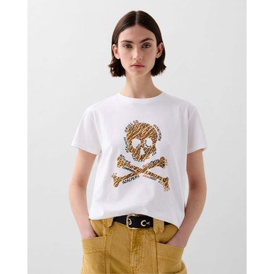 T-shirt logo animal print SCALPERS